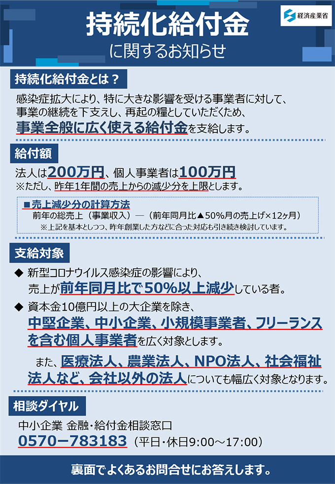 持続化給付金