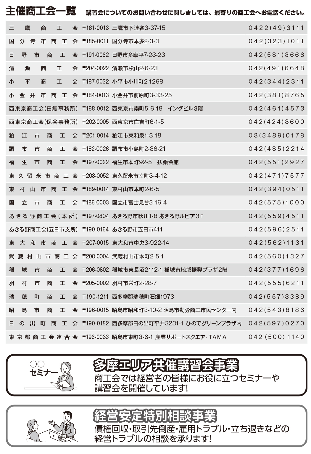 商工会経済セミナー